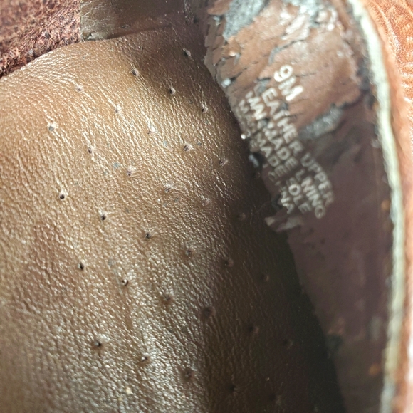 Antonio Melani Brown Size 9 Leather Loafers - Picture 7 of 11